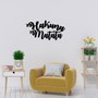Wallity Hakuna Matata Escultura de pared